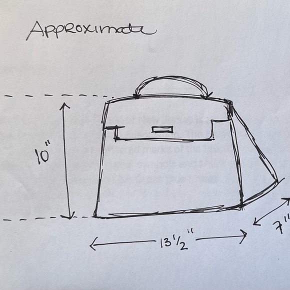 Faux - HERMES  Kelly Bag  ⭐️⭐️⭐️ - Picture 15 of 16